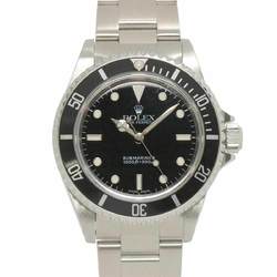 Rolex ROLEX Submariner No Date 14060M K Series Men's Watch Black Automatic Self-Winding