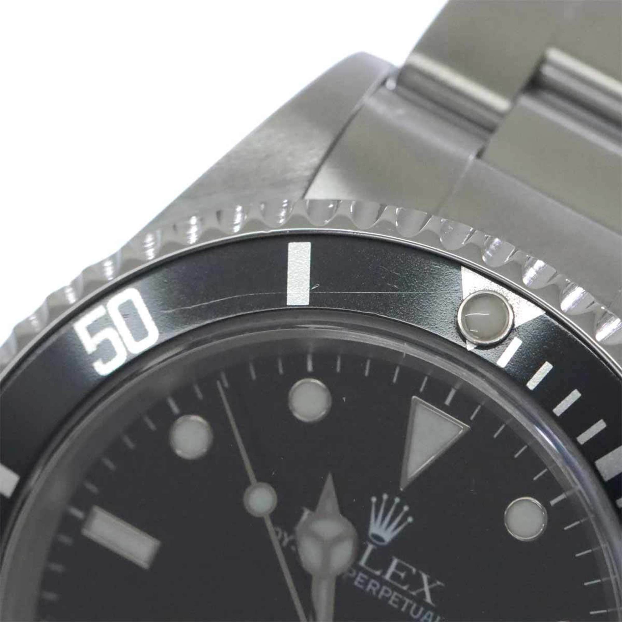 Rolex ROLEX Submariner No Date 14060M K Series Men's Watch Black Automatic Self-Winding