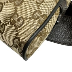 GUCCI GG Canvas Waist Bag, Body Pouch 449174 Beige Brown Men's Women's