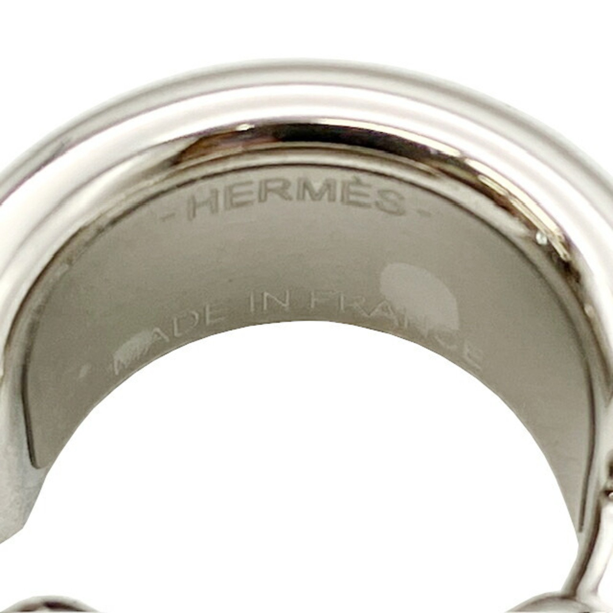 HERMES Olympe PM Ear Cuff Black Women's