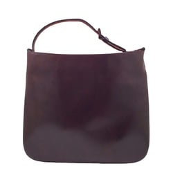 PRADA Prada shoulder bag leather Bordeaux goods shopping ladies men women