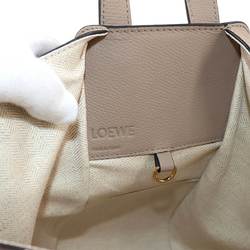 LOEWE Hammock Small 2way Hand Shoulder Bag Leather Beige Brown A538S35X18 Gold Hardware