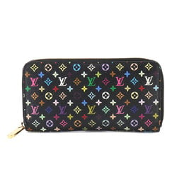 Louis Vuitton LOUIS VUITTON Monogram Multicolor Zippy Wallet Round Long Noir Grenard M60243