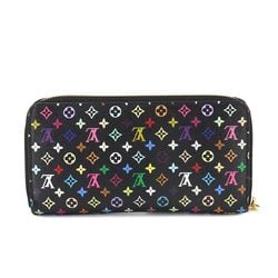 Louis Vuitton LOUIS VUITTON Monogram Multicolor Zippy Wallet Round Long Noir Grenard M60243