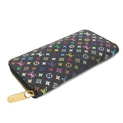 Louis Vuitton LOUIS VUITTON Monogram Multicolor Zippy Wallet Round Long Noir Grenard M60243