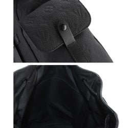 Louis Vuitton LOUIS VUITTON Monogram Taurillon Christopher MM Backpack Rucksack Leather Black M55699 RFID