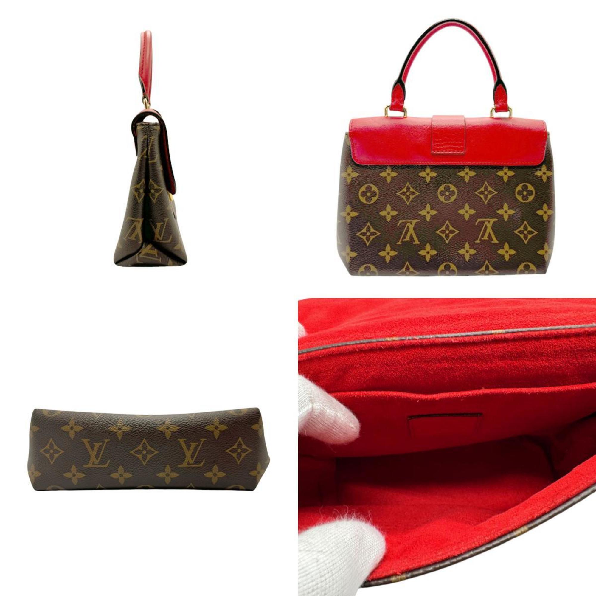 Louis Vuitton LOUIS VUITTON Shoulder Bag Handbag Monogram Rocky BB Canvas Coquelicot Women's M44322 b0036