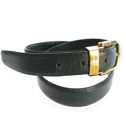 Louis Vuitton LOUIS VUITTON Belt Taiga Santur Classic Metal Episea Men's M6845 s0314a