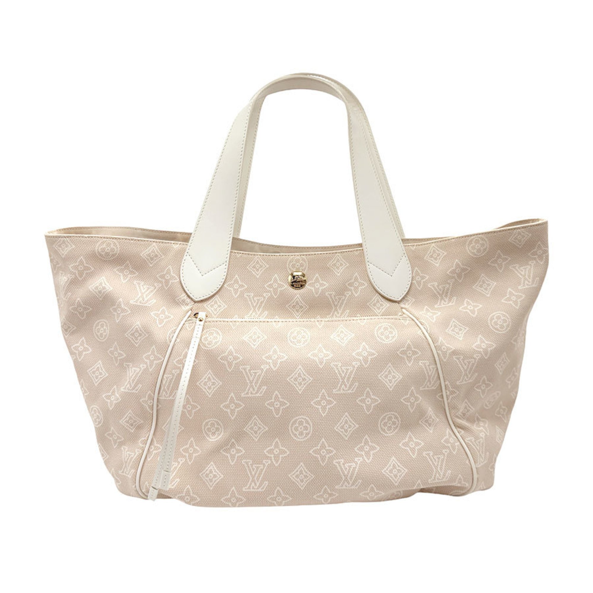 Louis Vuitton LOUIS VUITTON Handbag Monogram Beach Line Cabas Ipanema GM Canvas Sable Women's M95986 b0021