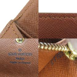 Louis Vuitton LOUIS VUITTON Long Wallet Monogram Portefeuille Sarah Canvas Brown Gold Men's Women's e59219a