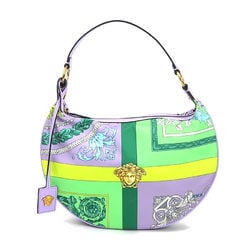 Versace VERSACE handbag nylon purple multicolor ladies h30535g