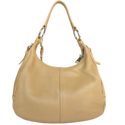 PRADA shoulder bag leather beige women's BR4373 s0297g