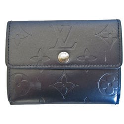 Louis Vuitton LOUIS VUITTON Wallets and coin cases Business card holders Compact wallet Monogram Matte Ludlow Navy Men's M65122 s0290a