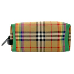 Burberry Clutch Bag Canvas Multicolor Men's z2408