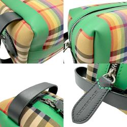 Burberry Clutch Bag Canvas Multicolor Men's z2408