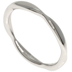 CHANEL Camellia Collection Marriage #49 Ring, Platinum PT950, Women's,