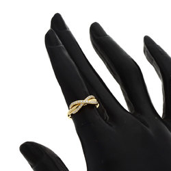 Tiffany & Co. Infinity Diamond Ring, 18K Yellow Gold, Women's, TIFFANY