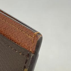 Louis Vuitton Business Card Holder/Card Case Monogram Porte Carte Sample M61733 Brown Men's/Women's