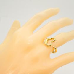 Tiffany Ring Heart K18YG Yellow Gold Ladies