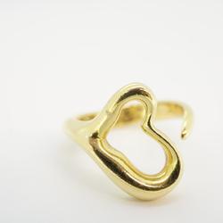 Tiffany Ring Heart K18YG Yellow Gold Ladies