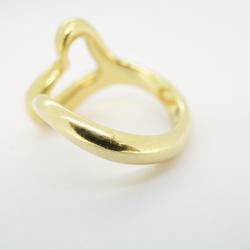 Tiffany Ring Heart K18YG Yellow Gold Ladies