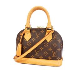 Louis Vuitton Handbag Monogram Alma BB M53152 Brown Ladies