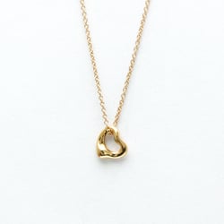 Tiffany Open Heart Rose Gold (18K) No Stone Women's Fashion Pendant Necklace