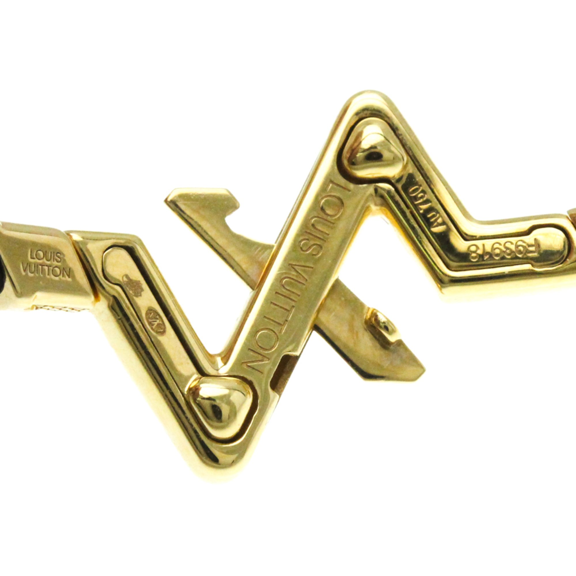 Louis Vuitton Vault Upside Down Yellow Gold (18K) No Stone Charm Bracelet Gold