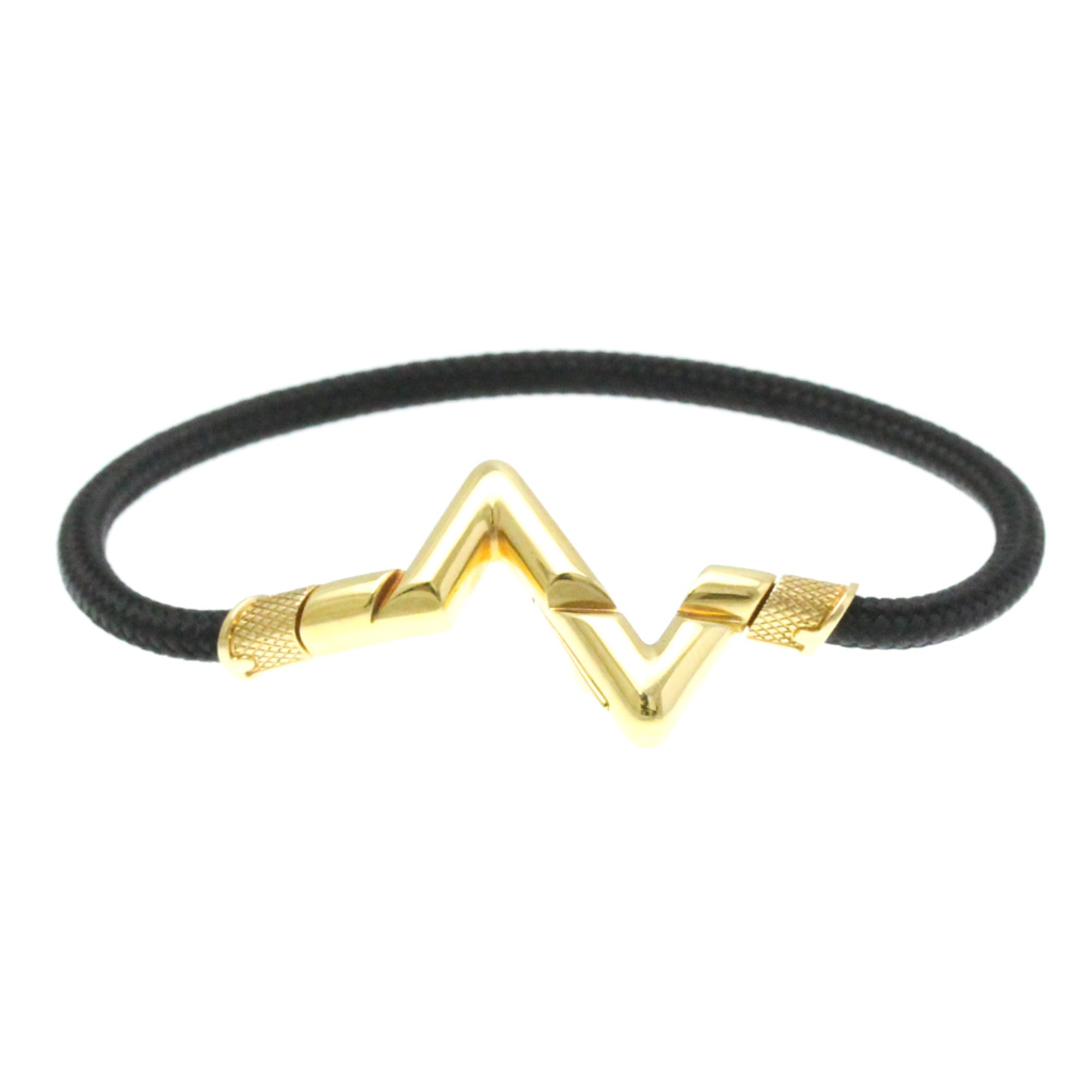 Louis Vuitton Vault Upside Down Yellow Gold (18K) No Stone Charm Bracelet Gold