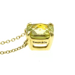 Tiffany Sparkler Necklace Yellow Gold (18K) Lemon Quartz Men,Women Fashion Pendant Necklace (Gold)