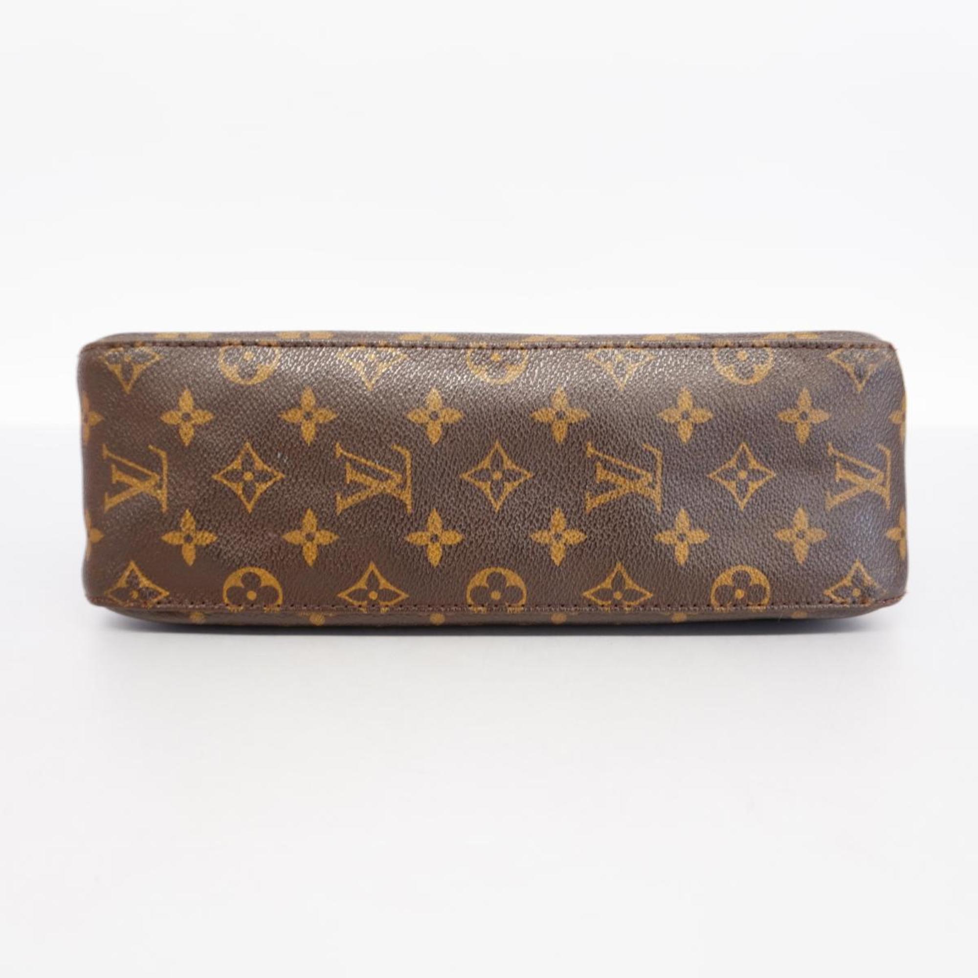 Louis Vuitton Shoulder Bag Monogram Looping M51147 Brown Ladies