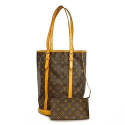 Louis Vuitton Tote Bag Monogram Bucket GM M42236 Brown Women's