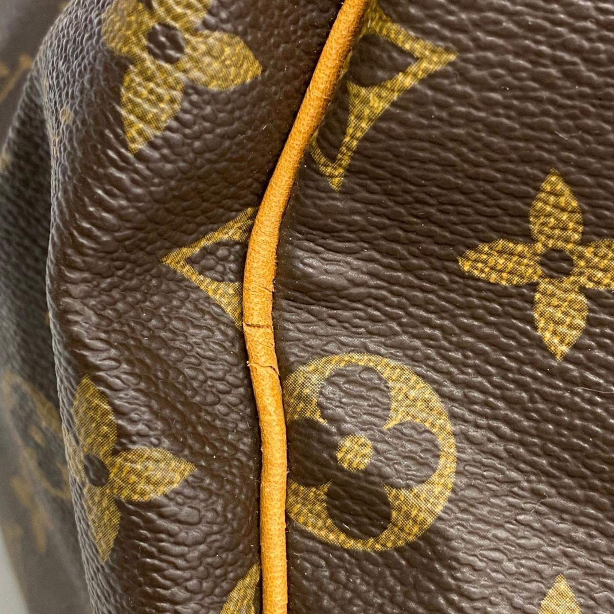 Louis Vuitton Handbag Monogram Speedy 30 M41108 Brown Ladies