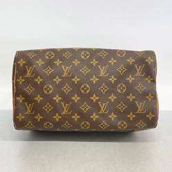 Louis Vuitton Handbag Monogram Speedy 30 M41108 Brown Ladies