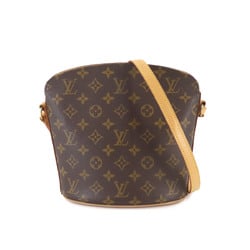 Louis Vuitton LOUIS VUITTON Monogram Drouot Shoulder Bag Brown M51290