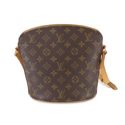 Louis Vuitton LOUIS VUITTON Monogram Drouot Shoulder Bag Brown M51290