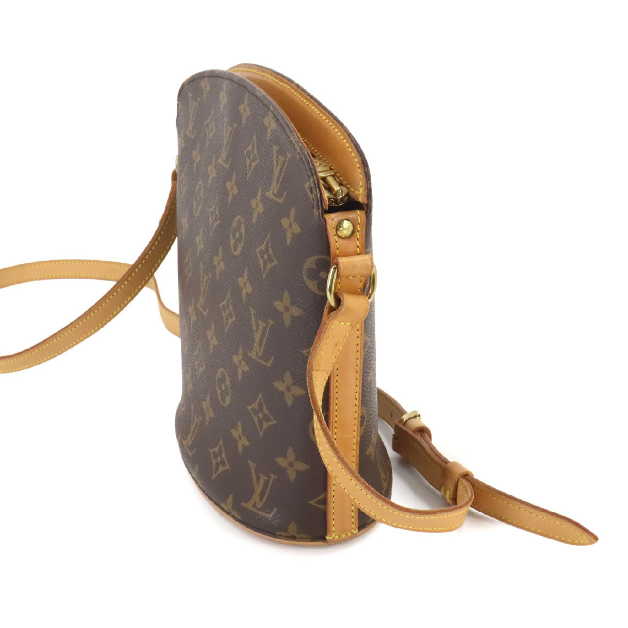 Louis Vuitton LOUIS VUITTON Monogram Drouot Shoulder Bag Brown M51290