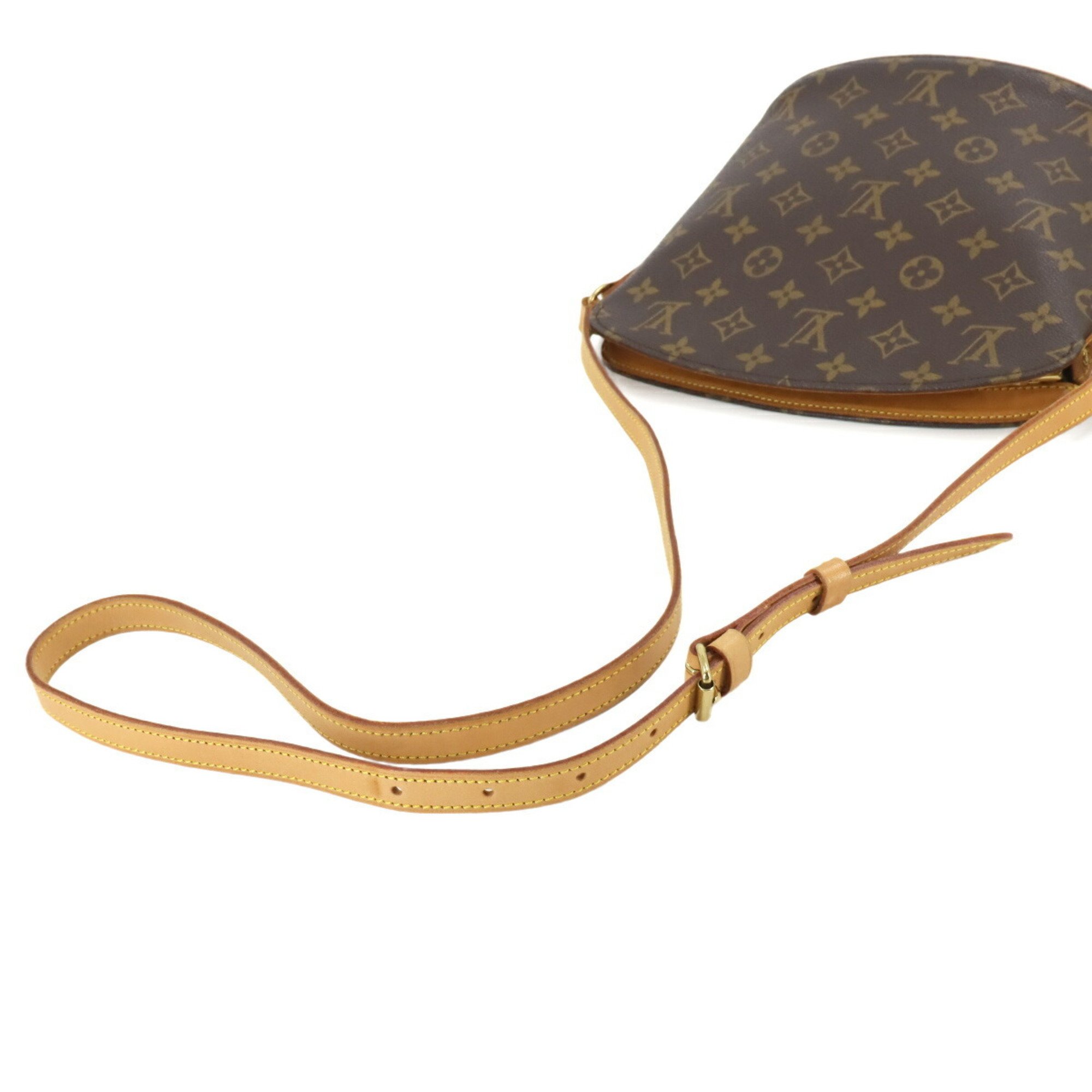 Louis Vuitton LOUIS VUITTON Monogram Drouot Shoulder Bag Brown M51290