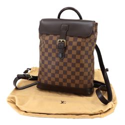 Louis Vuitton Damier Soho Backpack Ebene N51132