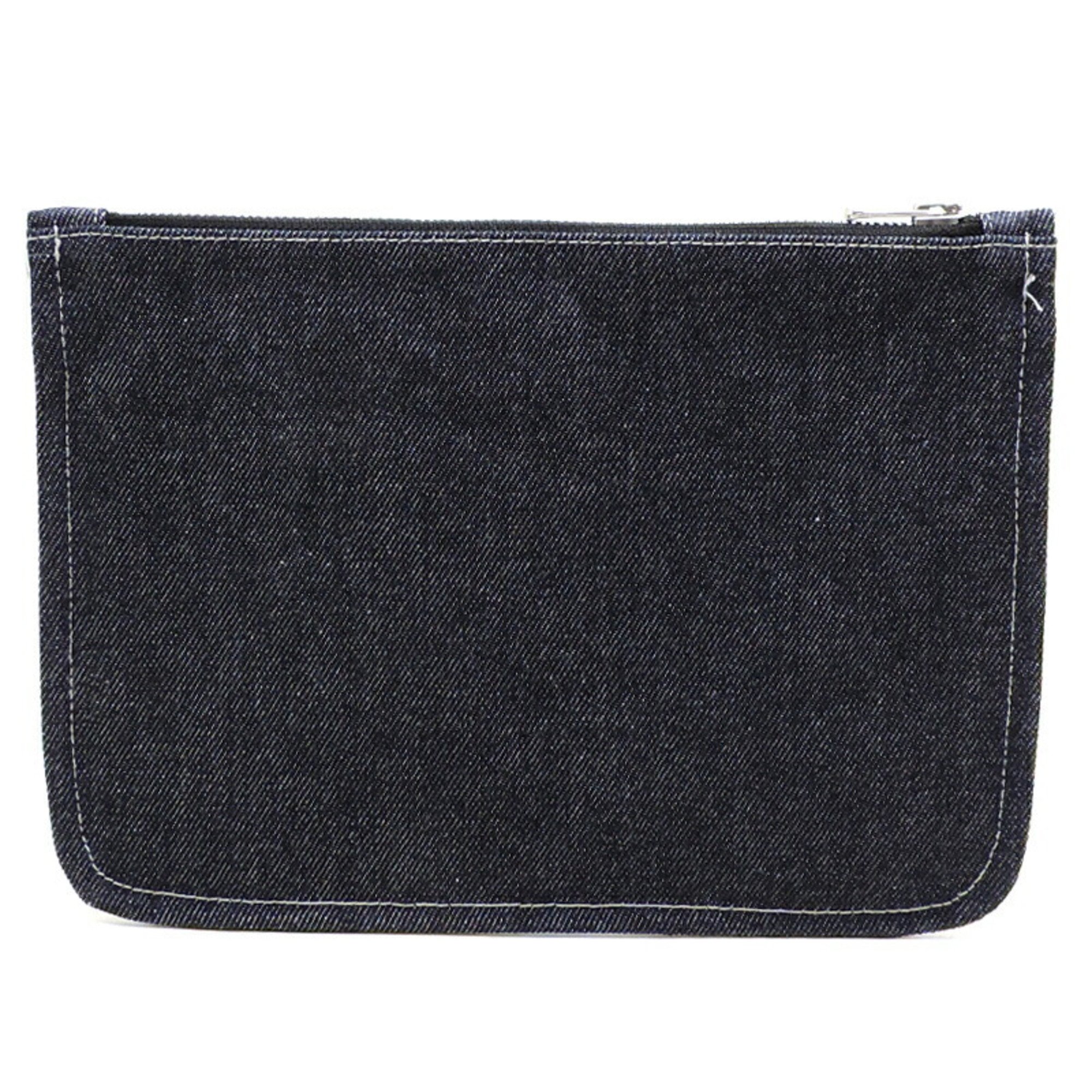 Tiffany Wonder Exhibition Limited Edition 2024 Okayama Denim Women's and Men's Clutch Bag Indigo (Blue)