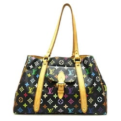 Louis Vuitton Aurelia MM Women's Tote Bag M40095 Monogram Multicolor Black