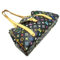 Louis Vuitton Aurelia MM Women's Tote Bag M40095 Monogram Multicolor Black