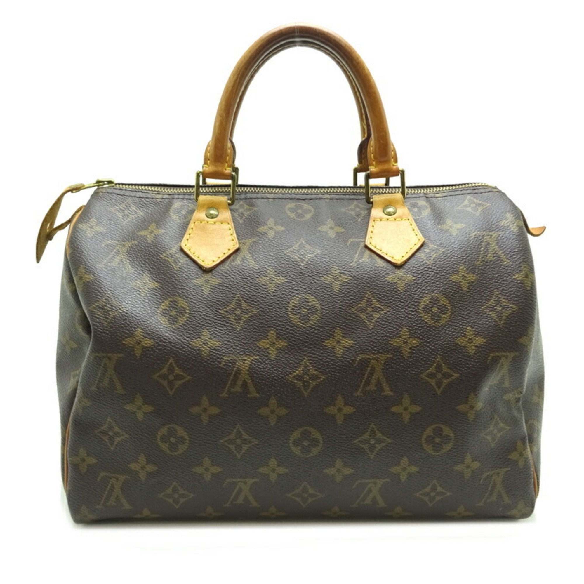 Louis Vuitton Speedy 30 Women's and Men's Handbag M41108 Monogram Brown