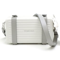 Rimowa Personal Women's and Men's Shoulder Bag 8901166000 Polycarbonate White