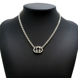 Gucci SV925 Interlocking G Women's and Men's Necklace Silver 925