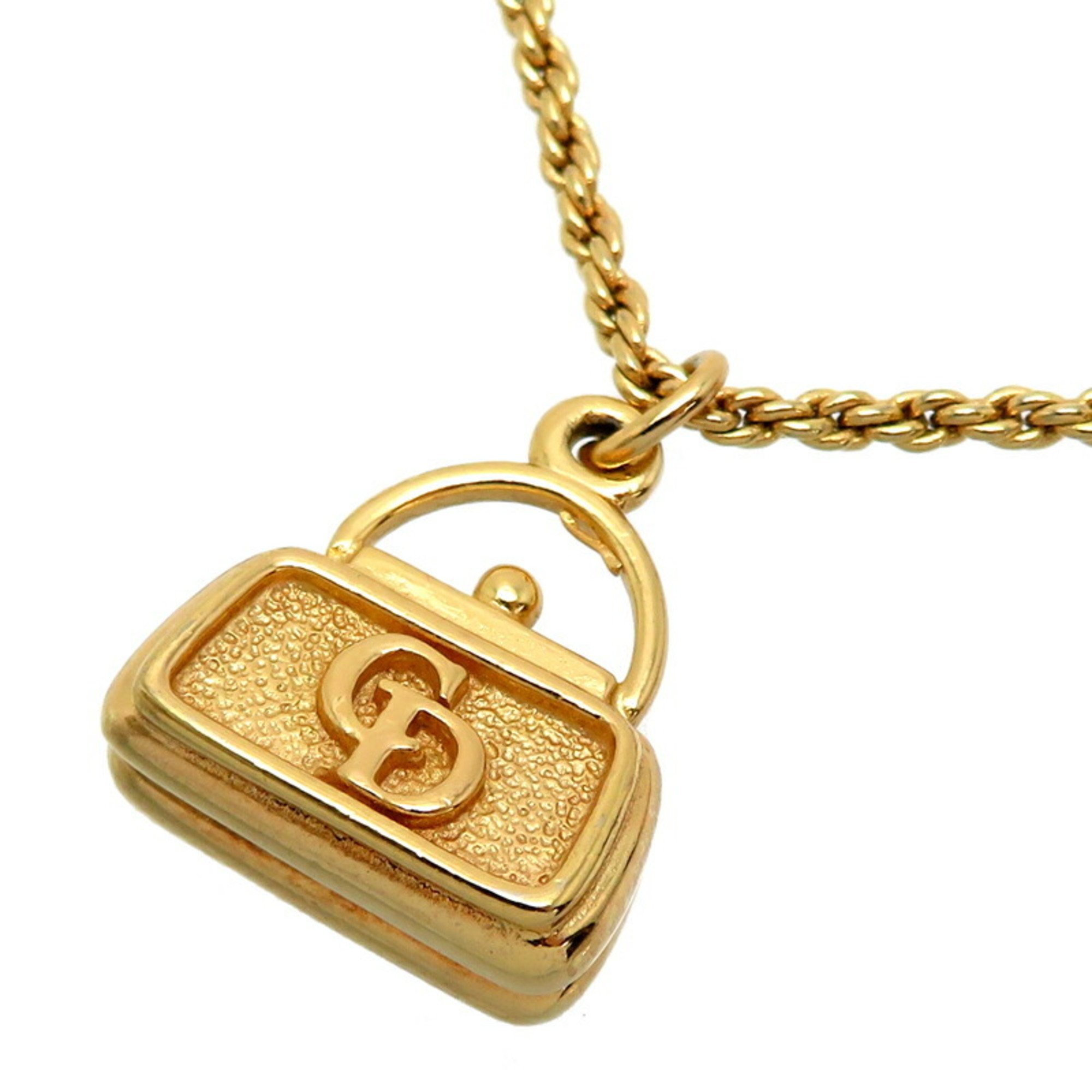 Christian Dior GP Bag Charm Women's Necklace