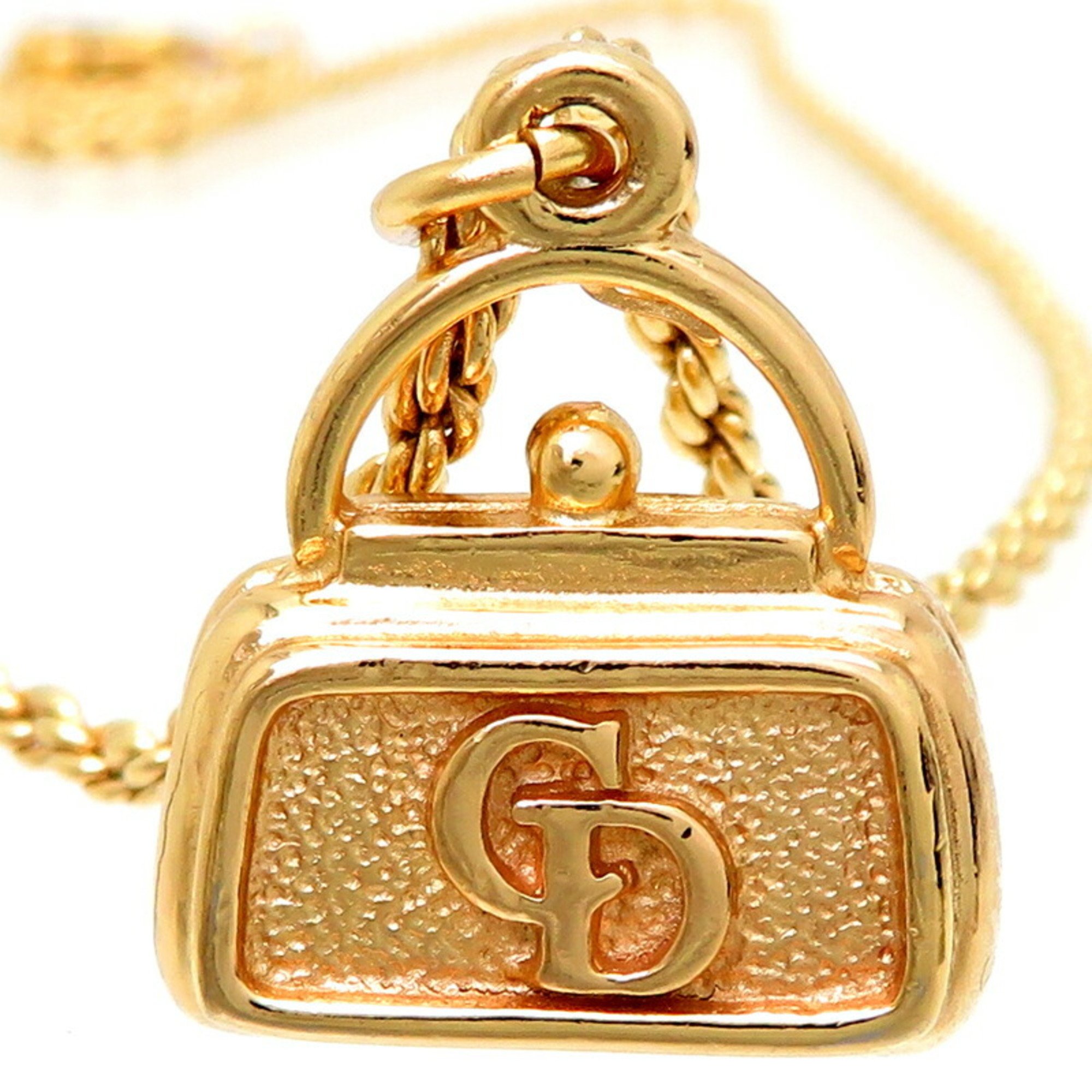 Christian Dior GP Bag Charm Women's Necklace