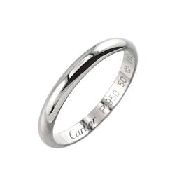 Cartier 1895 Classic #50 Ring Width 2.5mm Pt Platinum