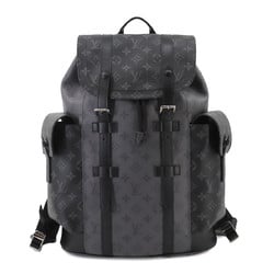 Louis Vuitton LOUIS VUITTON Monogram Eclipse Christopher MM Backpack Rucksack Black M45419 RFID