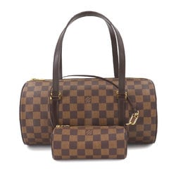 Louis Vuitton Damier Papillon 30 Handbag Ebene Brown N51303 Gold Hardware